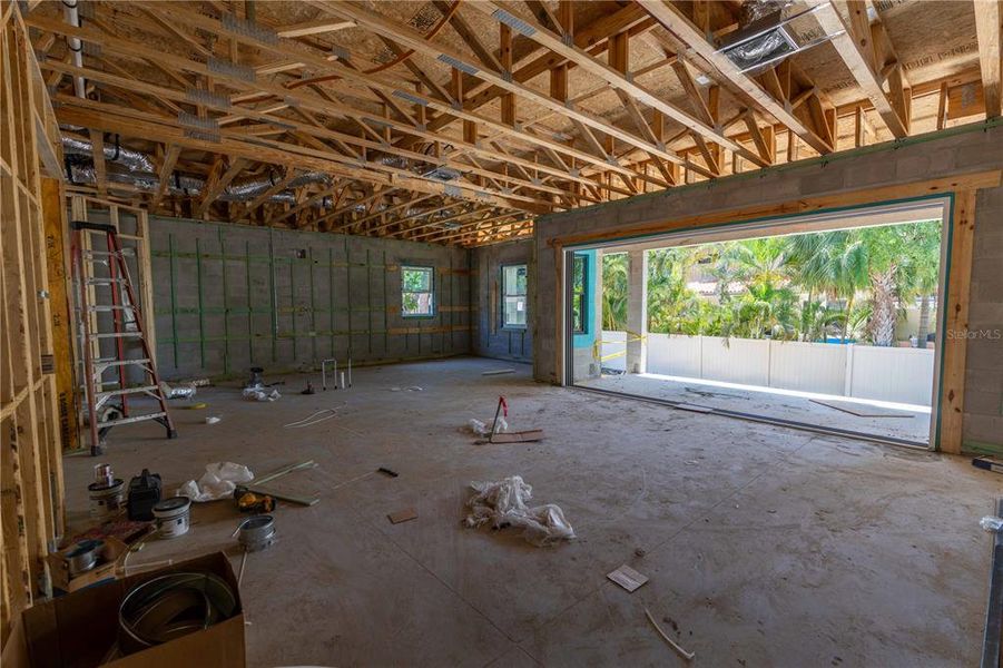 In-progress construction of a new home in City Homes - South Tampa, Tampa, FL (Image 2). In-progress construction of a new home in City Homes - South Tampa, Tampa, FL (Image 2).