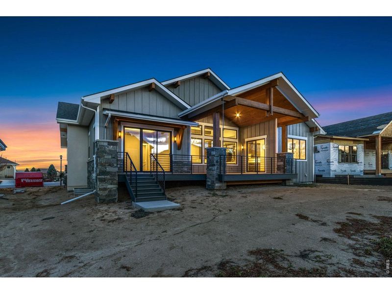 In-progress construction of a new home in , Windsor, CO (Image 39).