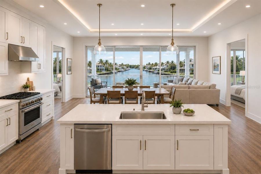Furnished interior view inside a new home in , Bradenton (Image 6).