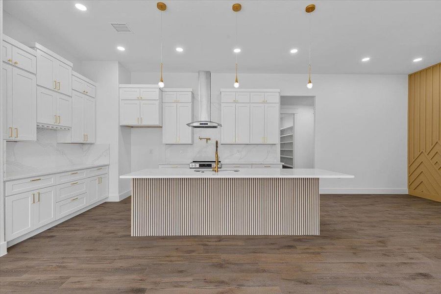 Furnished interior view inside a new home in , Bastrop (Image 6).