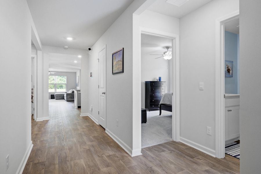 Spacious, unfurnished interior of a new home in Stone Ridge, Moncks Corner (Image 18). Spacious, unfurnished interior of a new home in Stone Ridge, Moncks Corner (Image 18).
