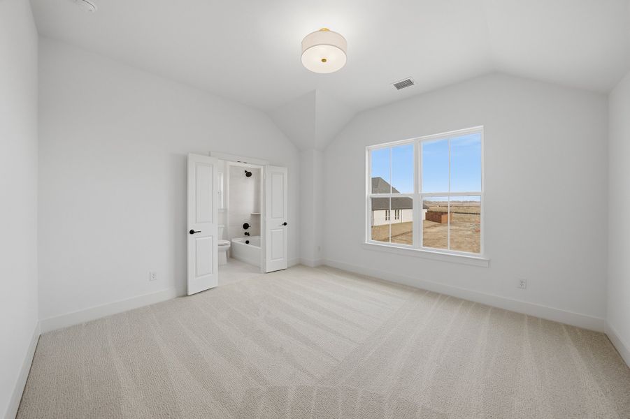 Spacious, unfurnished interior of a new home in Park Place - 80' Lots, Prosper (Image 41). Spacious, unfurnished interior of a new home in Park Place - 80' Lots, Prosper (Image 41).
