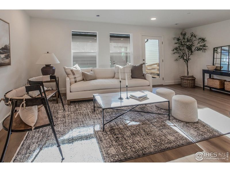 Furnished interior view inside a new home in , Fort Collins (Image 6).