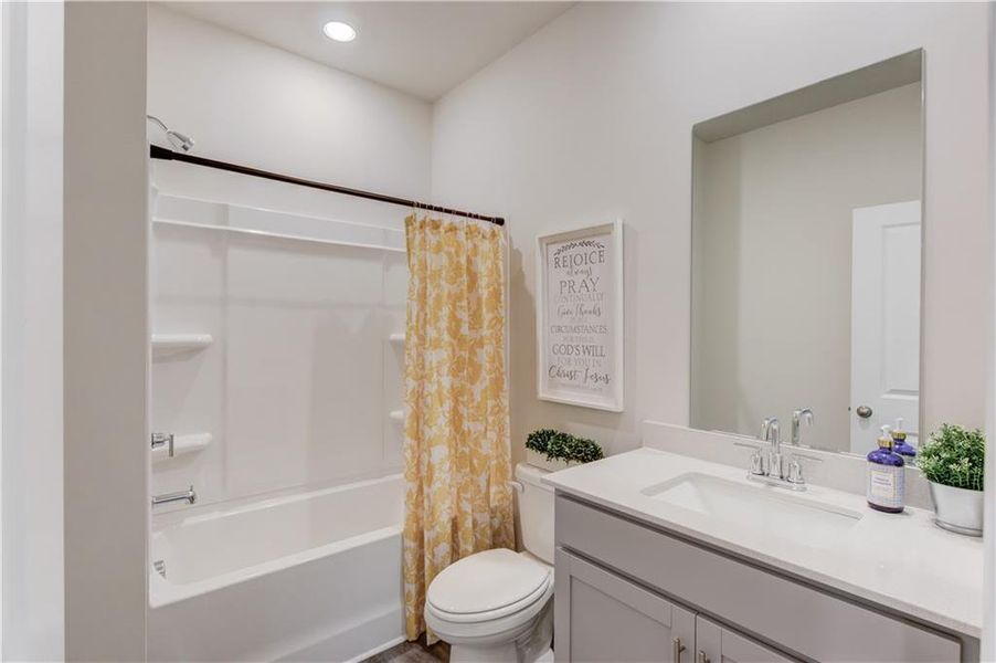 Furnished interior view inside a new home in Sweetwater Green - Royal Series, Lawrenceville (Image 7).