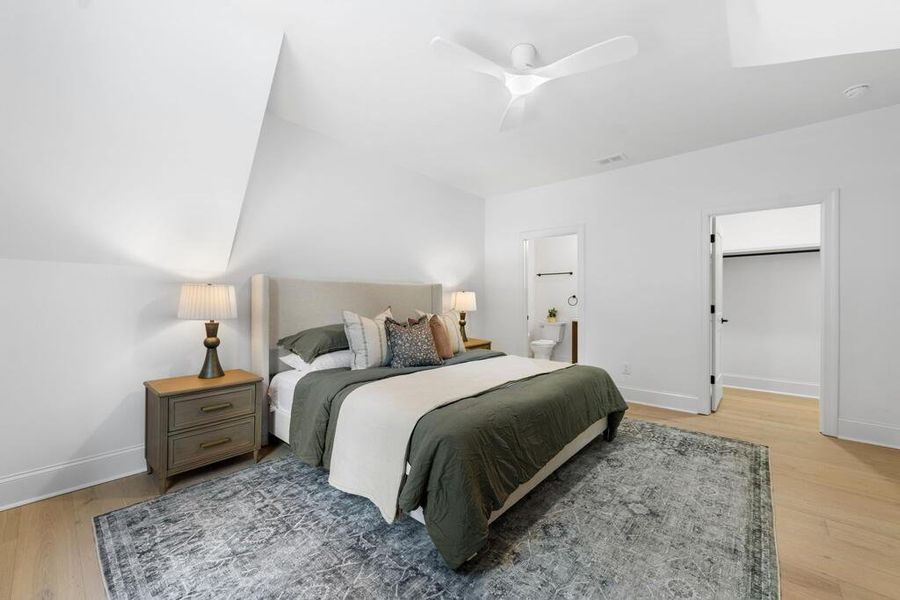 Furnished interior view inside a new home in , Ellijay (Image 19).