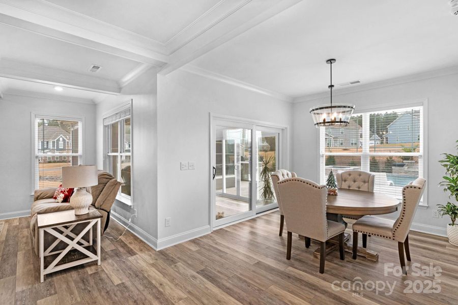 Furnished interior view inside a new home in , Waxhaw (Image 13).