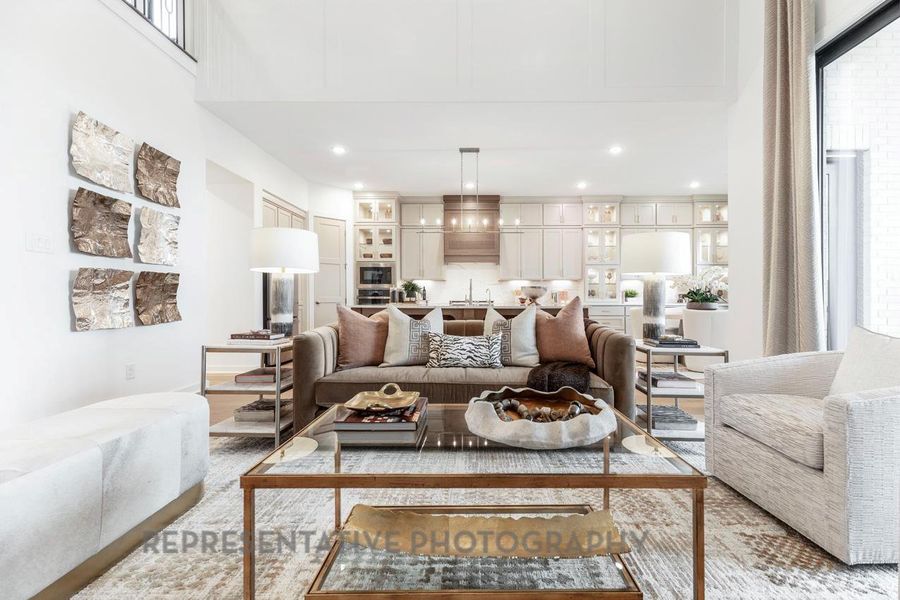 Furnished interior view inside a new home in Briarley, Montgomery (Image 7).
