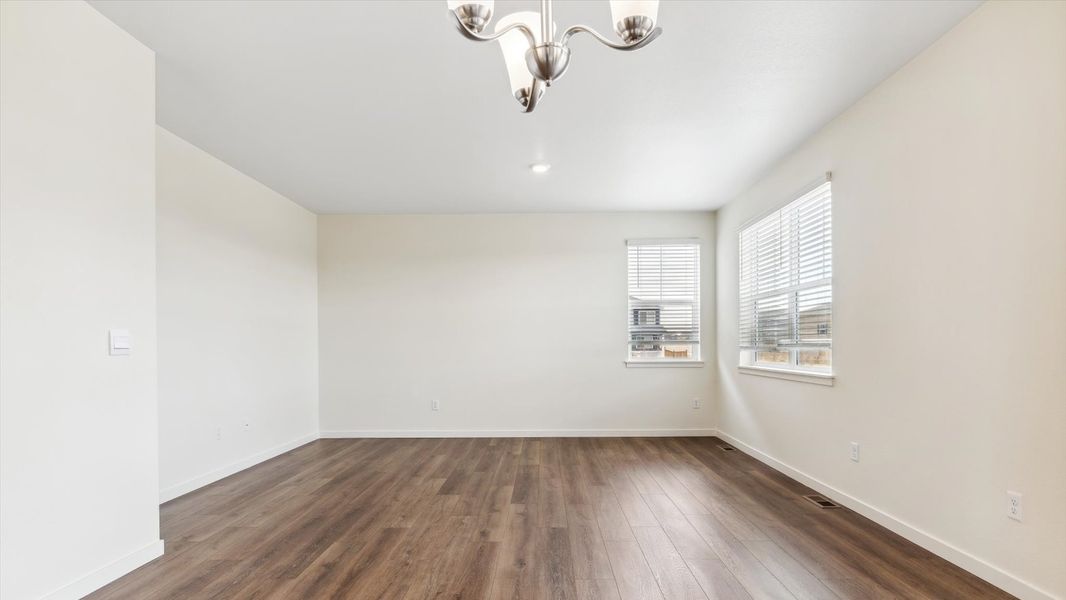 Spacious, unfurnished interior of a new home in Spring Valley Ranch, Elizabeth (Image 10).