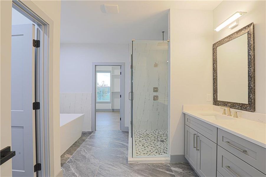 Furnished interior view inside a new home in , Maysville (Image 19).