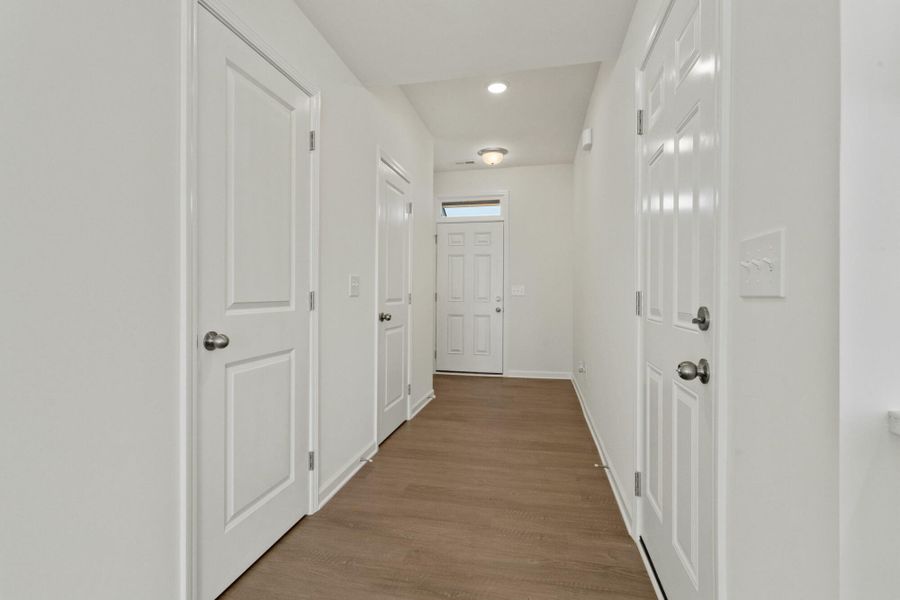 Spacious, unfurnished interior of a new home in Bellevue Townhomes, Greenville (Image 11). Spacious, unfurnished interior of a new home in Bellevue Townhomes, Greenville (Image 11).