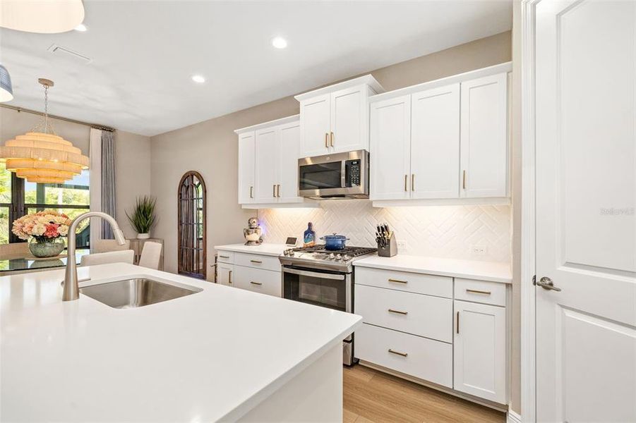 Furnished interior view inside a new home in , Nokomis (Image 12).