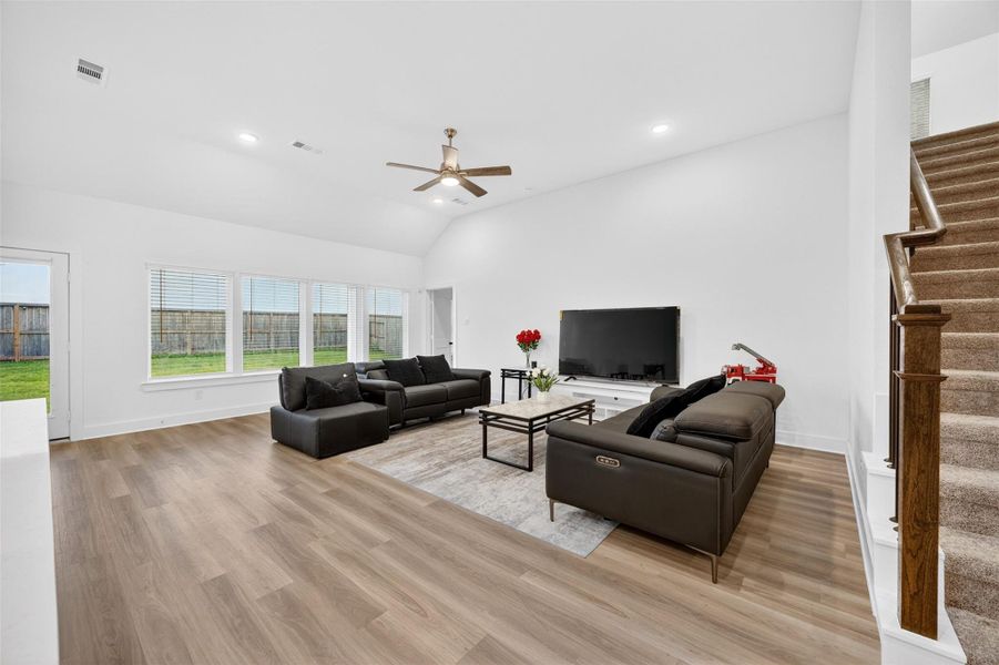 Furnished interior view inside a new home in Marvida, Cypress (Image 17). Furnished interior view inside a new home in Marvida, Cypress (Image 17).