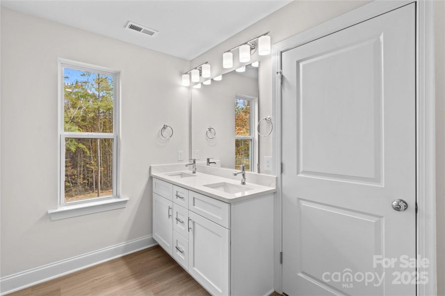 Furnished interior view inside a new home in , Statesville (Image 17).
