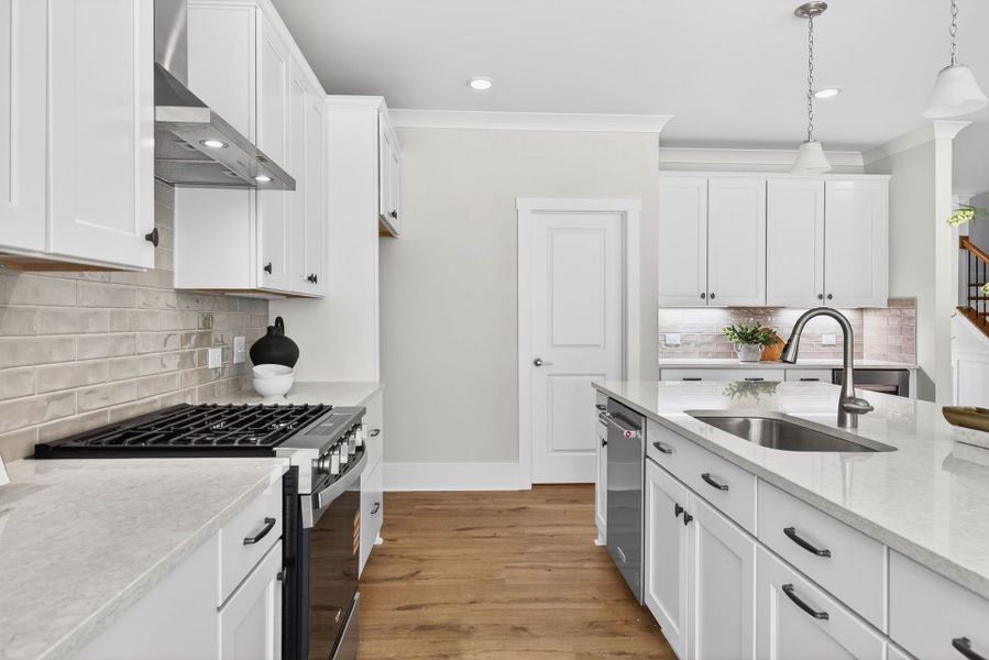 Furnished interior view inside a new home in Edgewater - Harbor Pointe, Lancaster (Image 6).