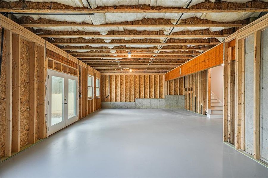 In-progress construction of a new home in , Atlanta, GA (Image 45). In-progress construction of a new home in , Atlanta, GA (Image 45).