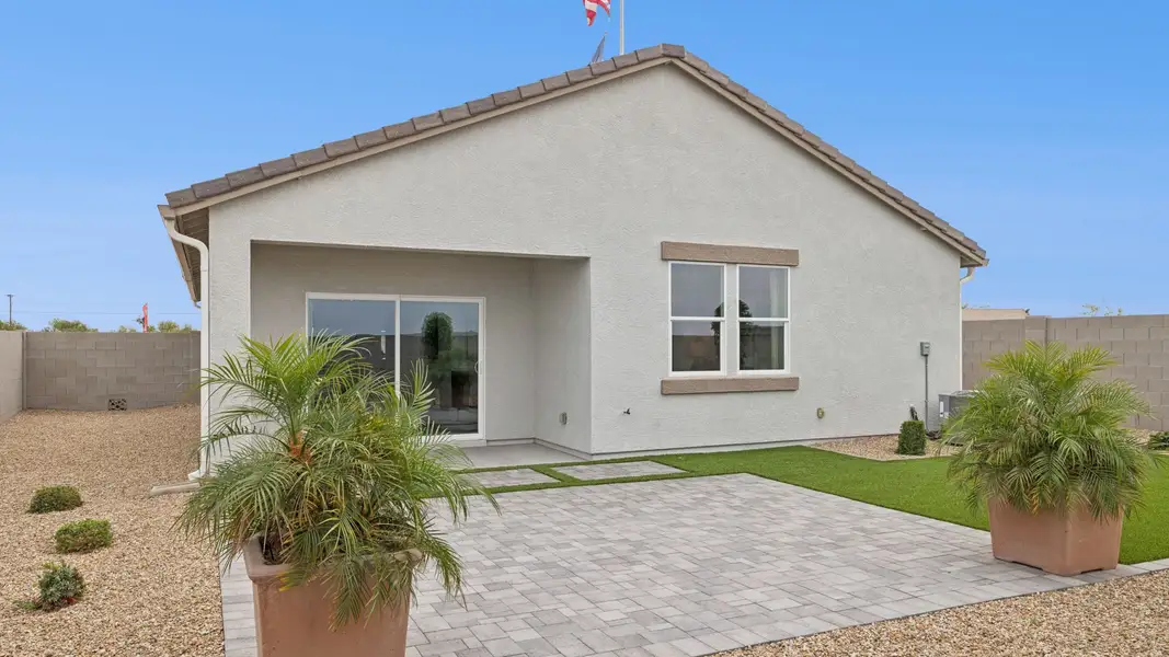 Exterior details and patio area of a home in Western Crossing, Florence (Image 3).