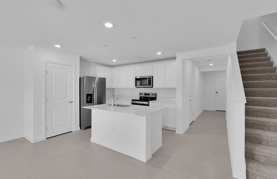 Furnished interior view inside a new home in Normandy Pines, Jacksonville (Image 4). Furnished interior view inside a new home in Normandy Pines, Jacksonville (Image 4).