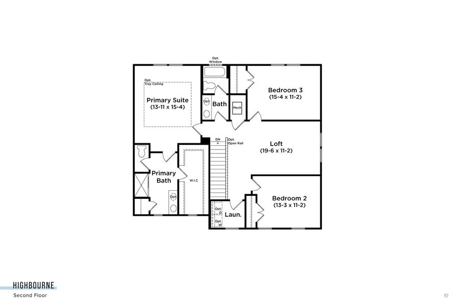 2D floor plan layout for the Highbourne by DRB Homes in Willowbrook North, Winter Haven, FL (Image 5). 2D floor plan layout for the Highbourne by DRB Homes in Willowbrook North, Winter Haven, FL (Image 5).