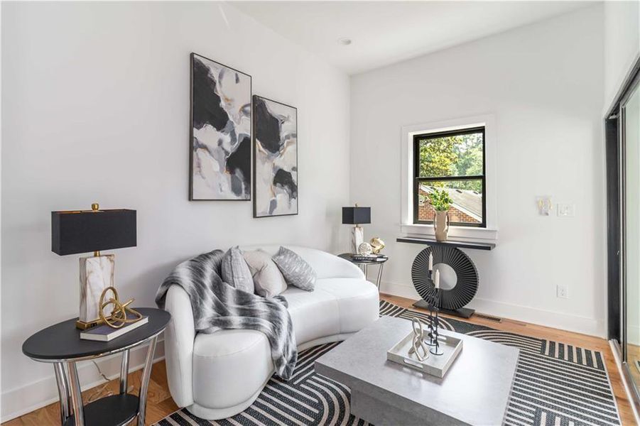 Furnished interior view inside a new home in , Decatur (Image 13).