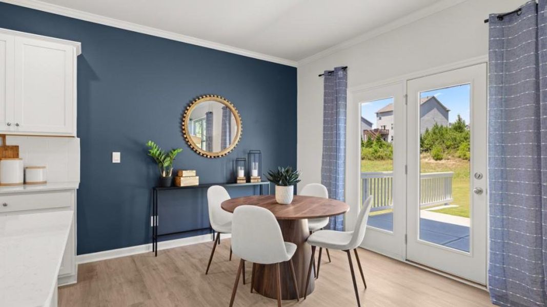 Furnished interior view inside a new home in South Wind, Union City (Image 18).