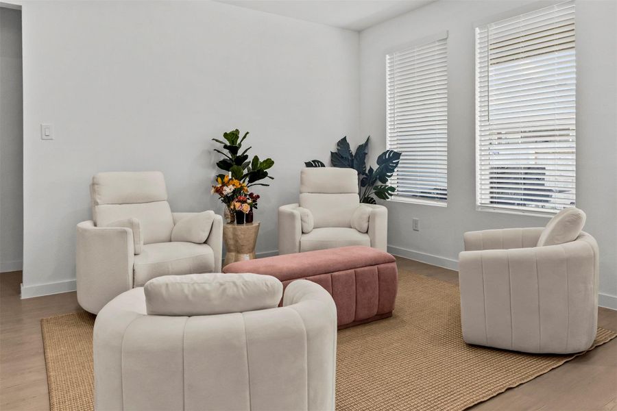 Furnished interior view inside a new home in Grand Oaks Reserve, Cleveland (Image 30).