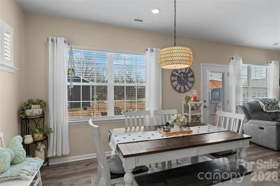 Furnished interior view inside a new home in Bell Farm, Statesville (Image 8).