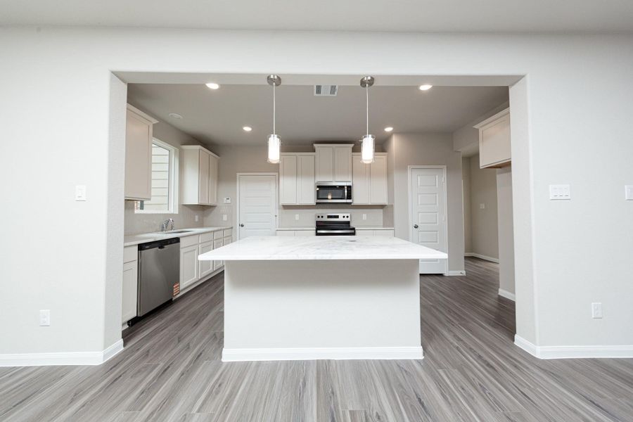 Photos are a representation of the floor plan. Options and interior selections will vary.