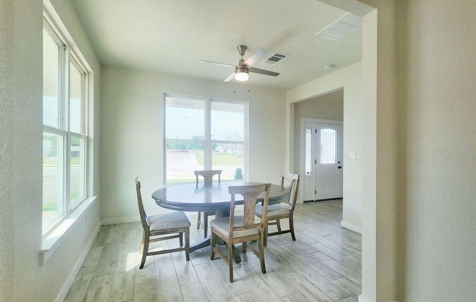 Furnished interior view inside a new home in , Dale (Image 15). Furnished interior view inside a new home in , Dale (Image 15).