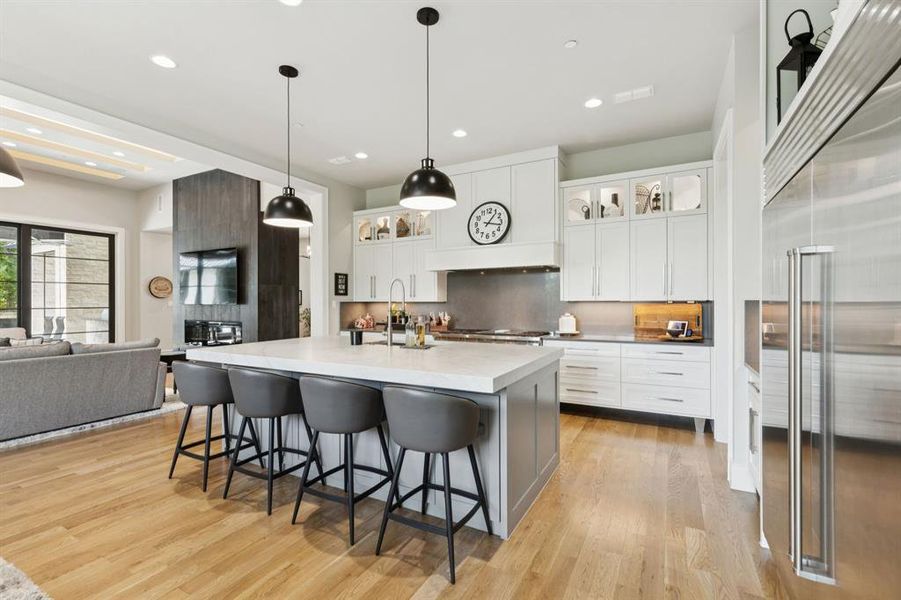 Furnished interior view inside a new home in , Westlake (Image 18). Furnished interior view inside a new home in , Westlake (Image 18).