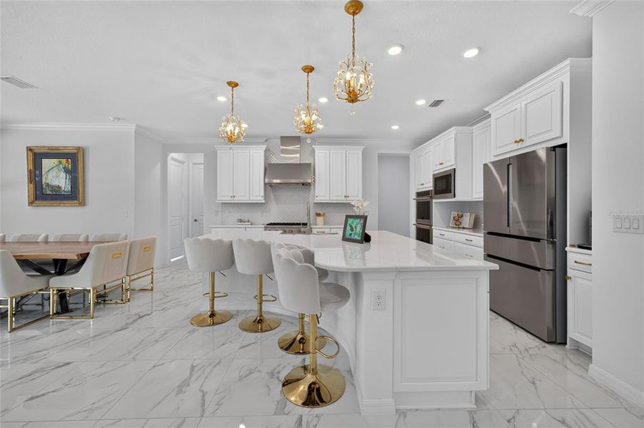 Furnished interior view inside a new home in , Wesley Chapel (Image 8). Furnished interior view inside a new home in , Wesley Chapel (Image 8).