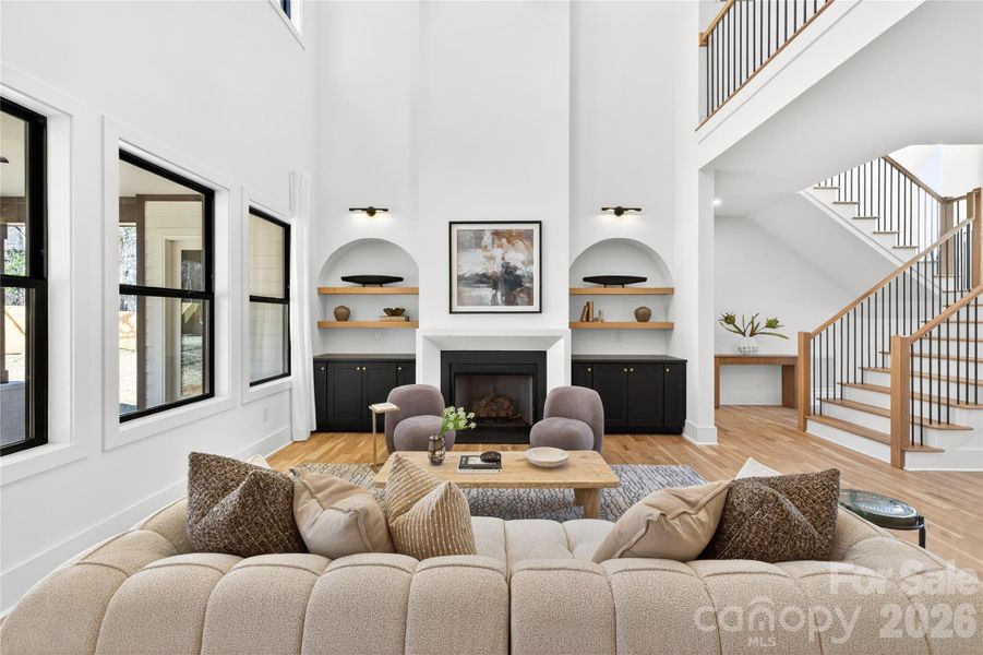 Furnished interior view inside a new home in , Belmont (Image 5).