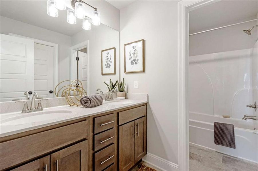 Furnished interior view inside a new home in Ridge Pointe, Athens (Image 16).