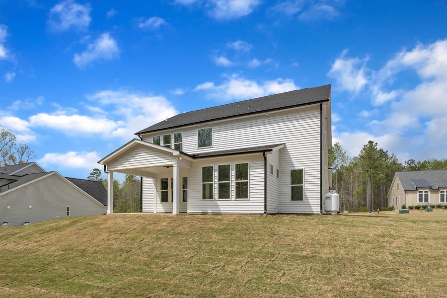 Representative exterior details of a home built from the The Hampton by RobuckHomes in Baylee Ridge, Selma (Image 59). Representative exterior details of a home built from the The Hampton by RobuckHomes in Baylee Ridge, Selma (Image 59).