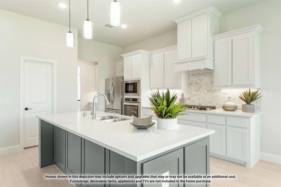 Furnished interior view inside a new home in Devonshire, Forney (Image 23).