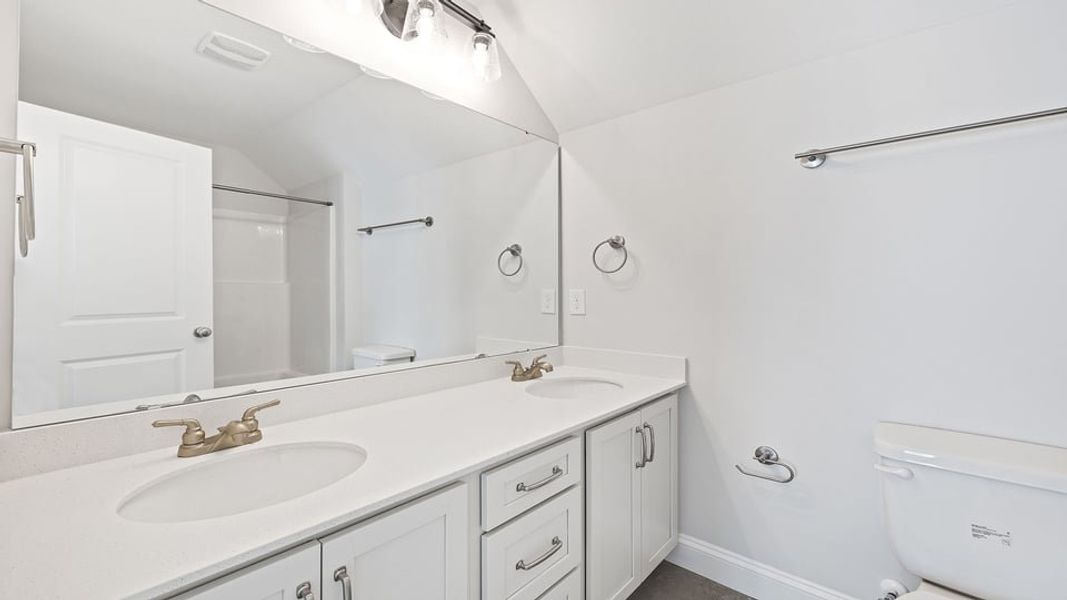 Furnished interior view inside a new home in Sunset Summits, Spartanburg (Image 8).