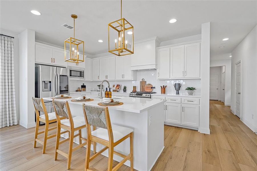 Furnished interior view inside a new home in Karis, Crowley (Image 29).