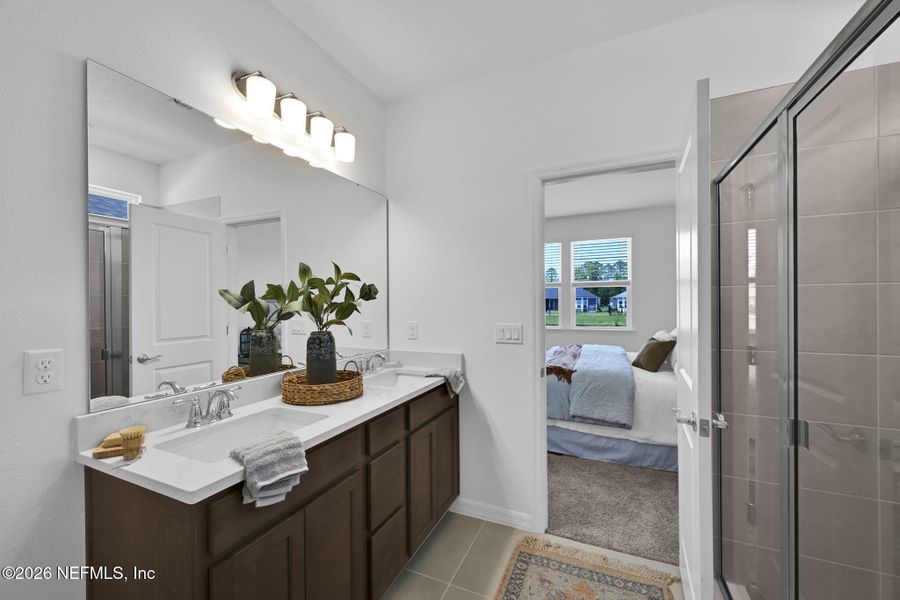 Furnished interior view inside a new home in Hyland Trail, Green Cove Springs (Image 15).
