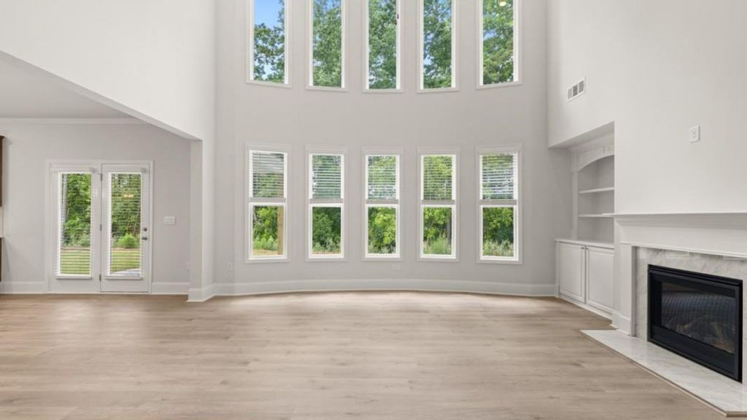 Spacious, unfurnished interior of a new home in Thalley Creek Estates, Cumming (Image 16). Spacious, unfurnished interior of a new home in Thalley Creek Estates, Cumming (Image 16).