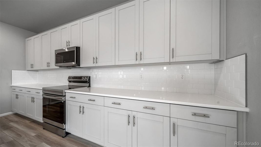 Furnished interior view inside a new home in , Aurora (Image 9).