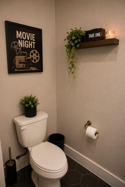 1/2 bath near gameroom 1/2 bath near gameroom