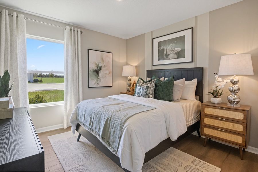Representative furnished interior of a home built from the 1707 Modeled by KB Home in Canoe Creek Reserve III, St. Cloud (Image 13). Representative furnished interior of a home built from the 1707 Modeled by KB Home in Canoe Creek Reserve III, St. Cloud (Image 13).