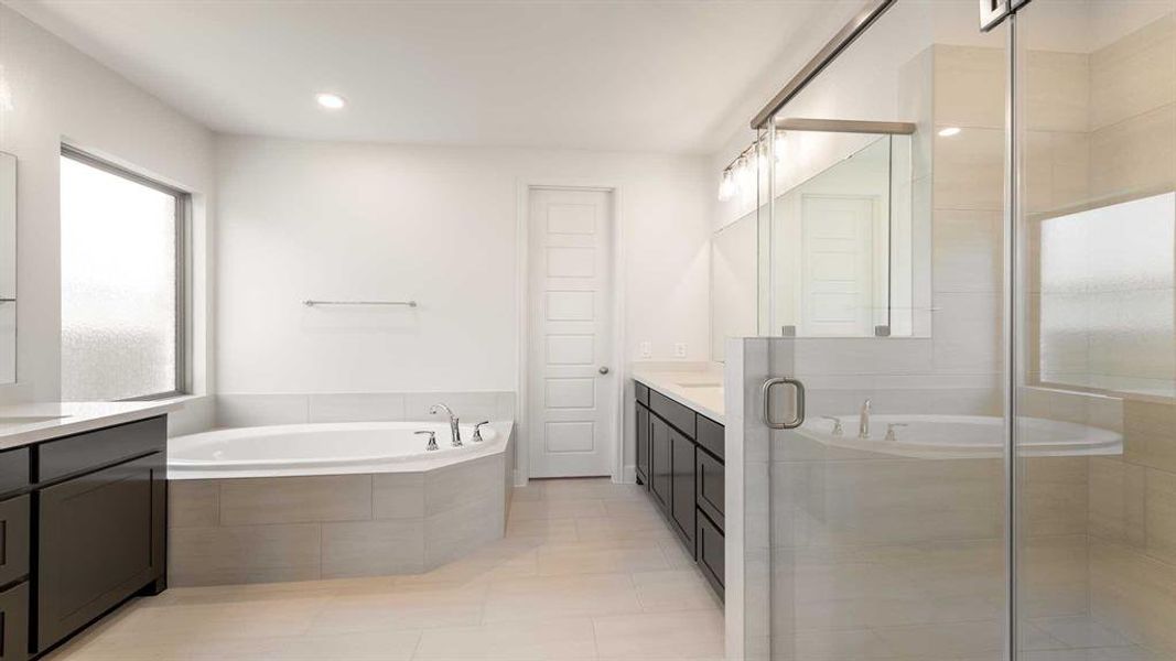 Furnished interior view inside a new home in Devonshire - Reserve 50', Forney (Image 6). Furnished interior view inside a new home in Devonshire - Reserve 50', Forney (Image 6).