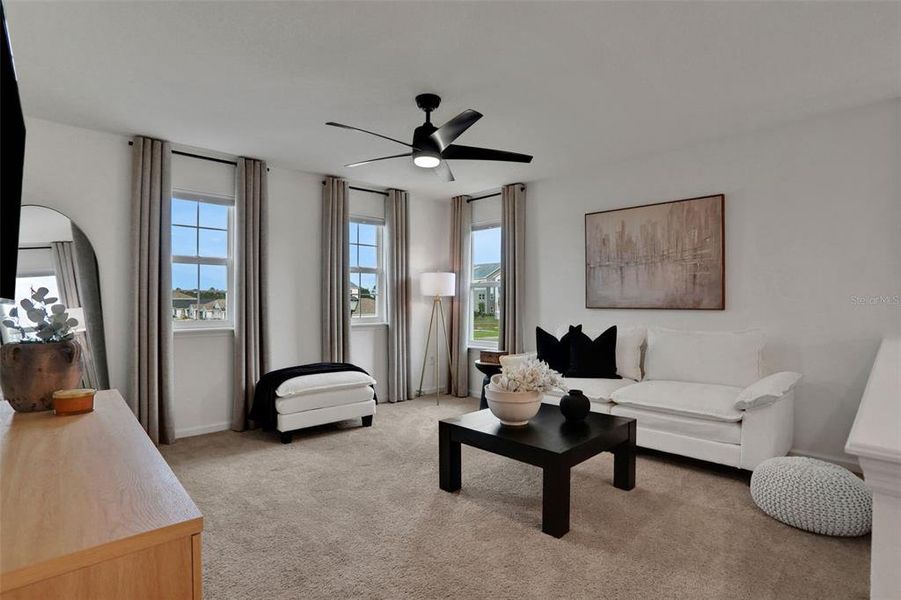 Furnished interior view inside a new home in , Palm Coast (Image 25). Furnished interior view inside a new home in , Palm Coast (Image 25).