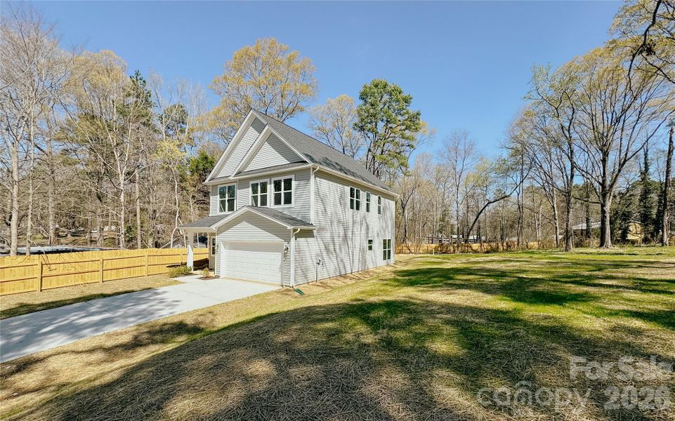 Exterior details and patio area of a home in , Huntersville (Image 16). Exterior details and patio area of a home in , Huntersville (Image 16).