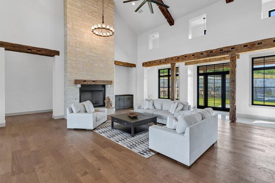 Furnished interior view inside a new home in , Graford (Image 11). Furnished interior view inside a new home in , Graford (Image 11).