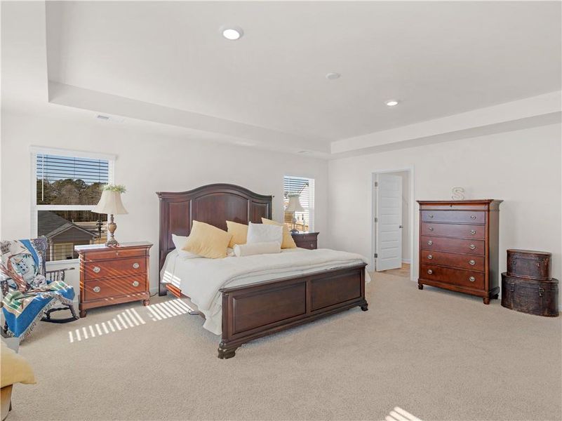 Furnished interior view inside a new home in Bridle Creek, Locust Grove (Image 52).
