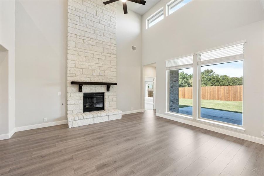 Spacious, unfurnished interior of a new home in Ridge Ranch Classic 50, Mesquite (Image 20). Spacious, unfurnished interior of a new home in Ridge Ranch Classic 50, Mesquite (Image 20).