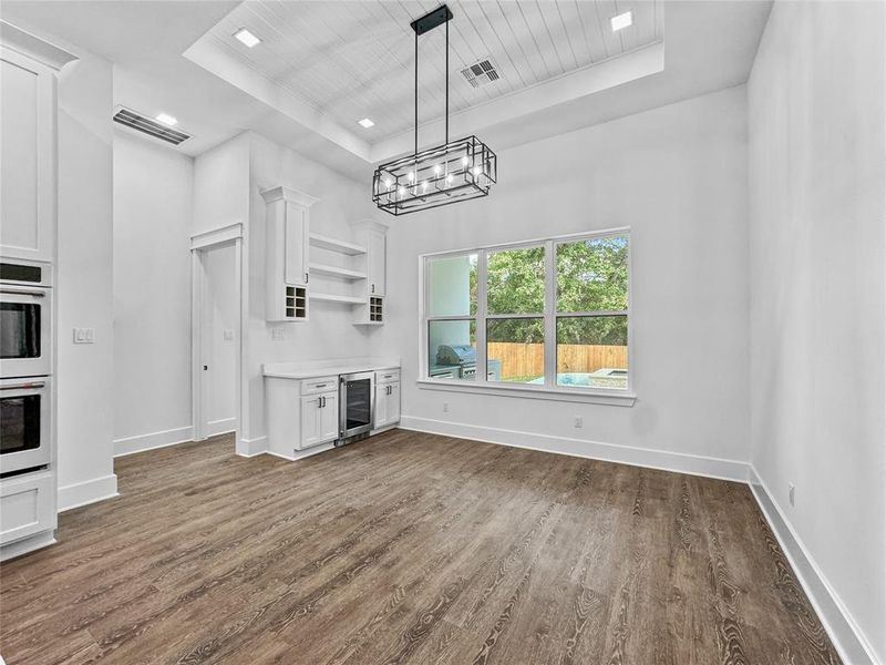 Dinning Area with Wine Cooler