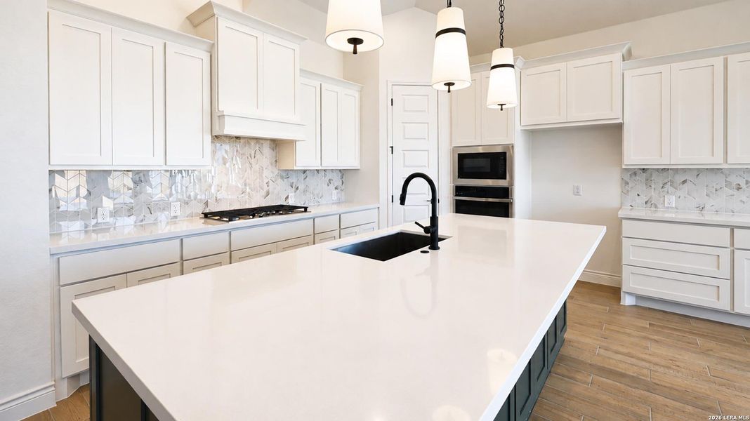 Furnished interior view inside a new home in Legacy at Lake Dunlap, New Braunfels (Image 10).