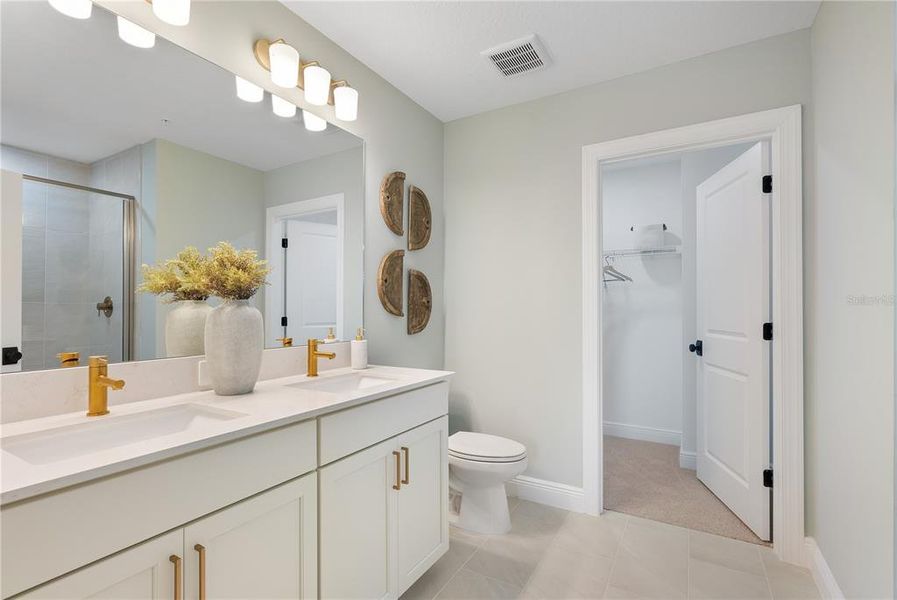 Furnished interior view inside a new home in Palmera at Wellen Park, North Port (Image 9). Furnished interior view inside a new home in Palmera at Wellen Park, North Port (Image 9).